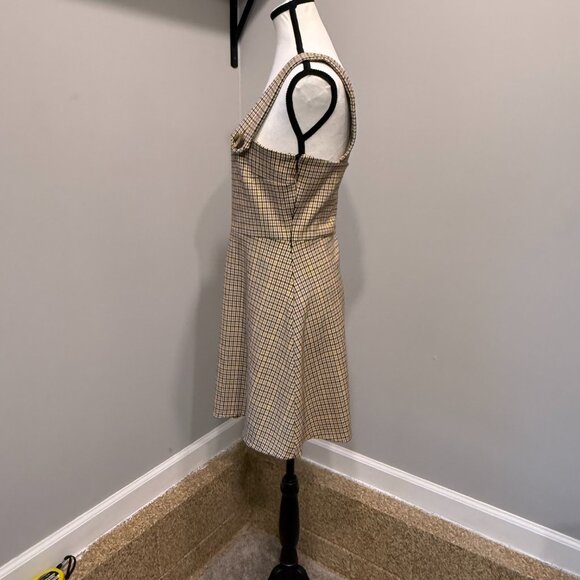 Zara Pinafore Mini Dress in Size Small - Picture 4 of 7